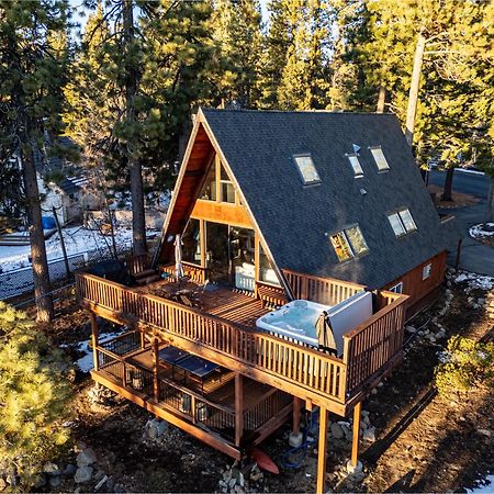 A-Frame Cabin With Hot Tub & Close To Lake Tahoe Tahoe City Exterior photo
