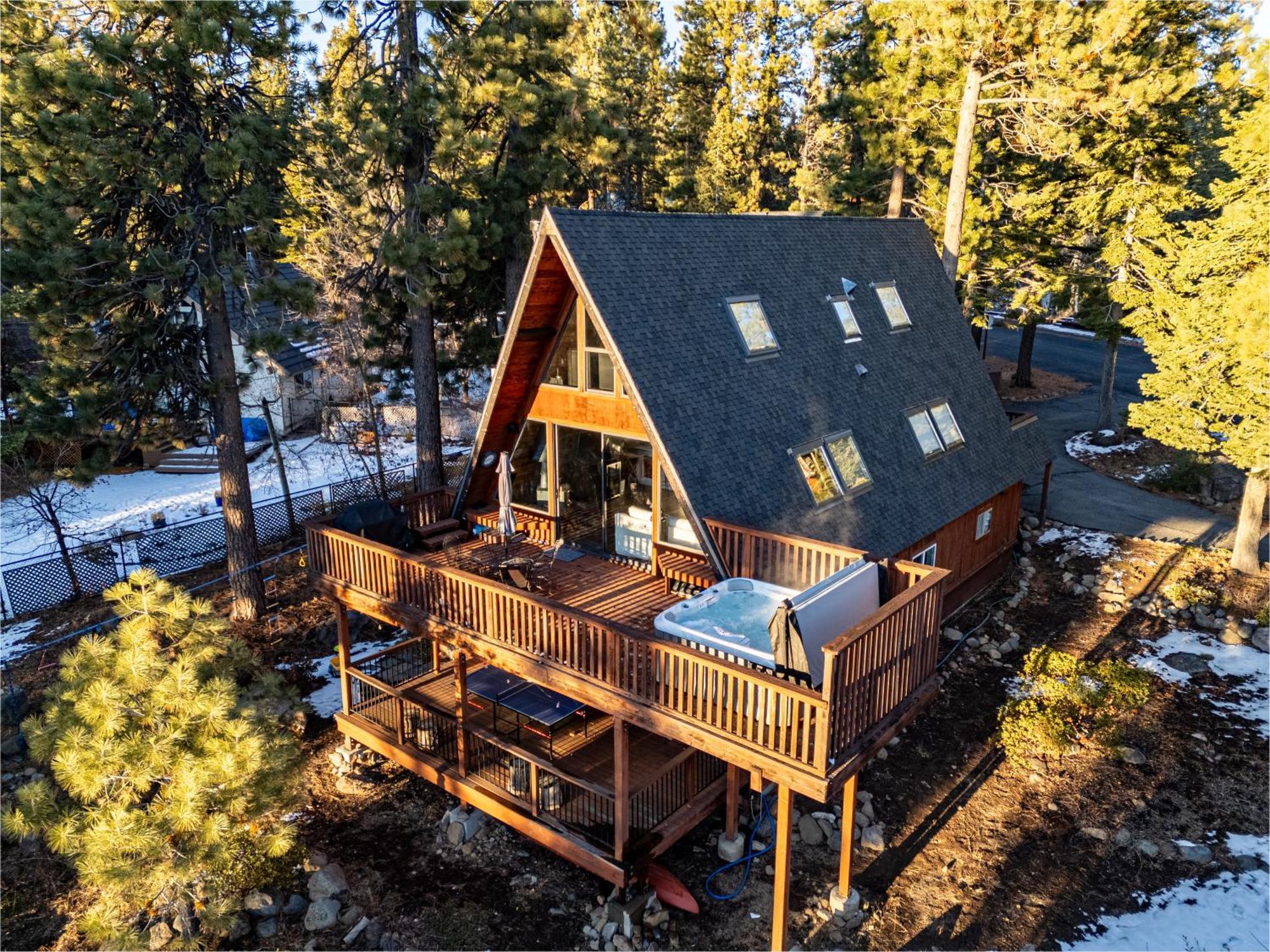 A-Frame Cabin With Hot Tub & Close To Lake Tahoe Tahoe City Exterior photo