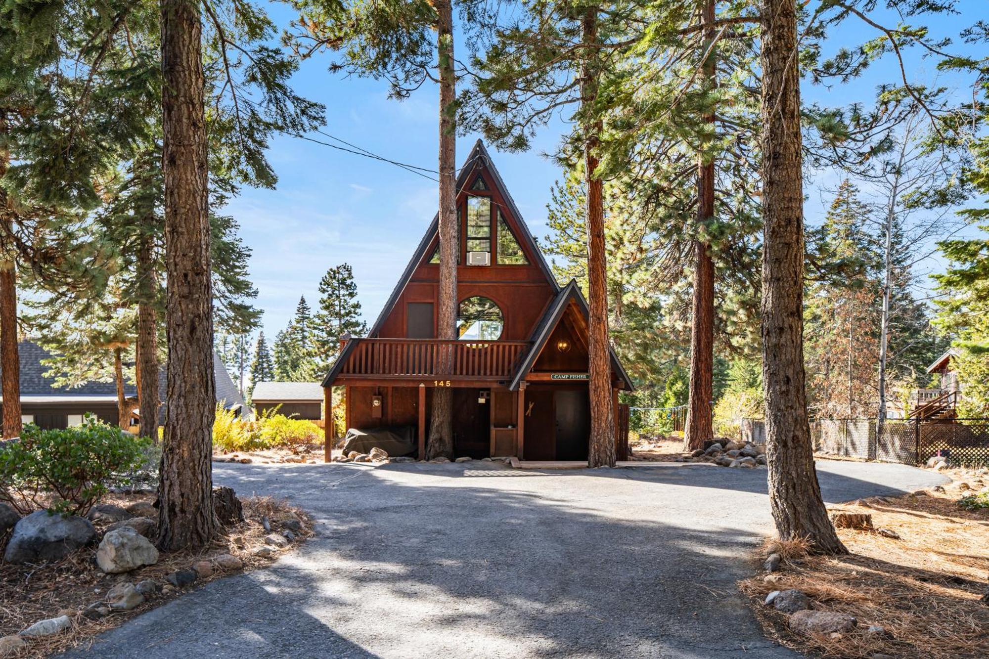 A-Frame Cabin With Hot Tub & Close To Lake Tahoe Tahoe City Exterior photo