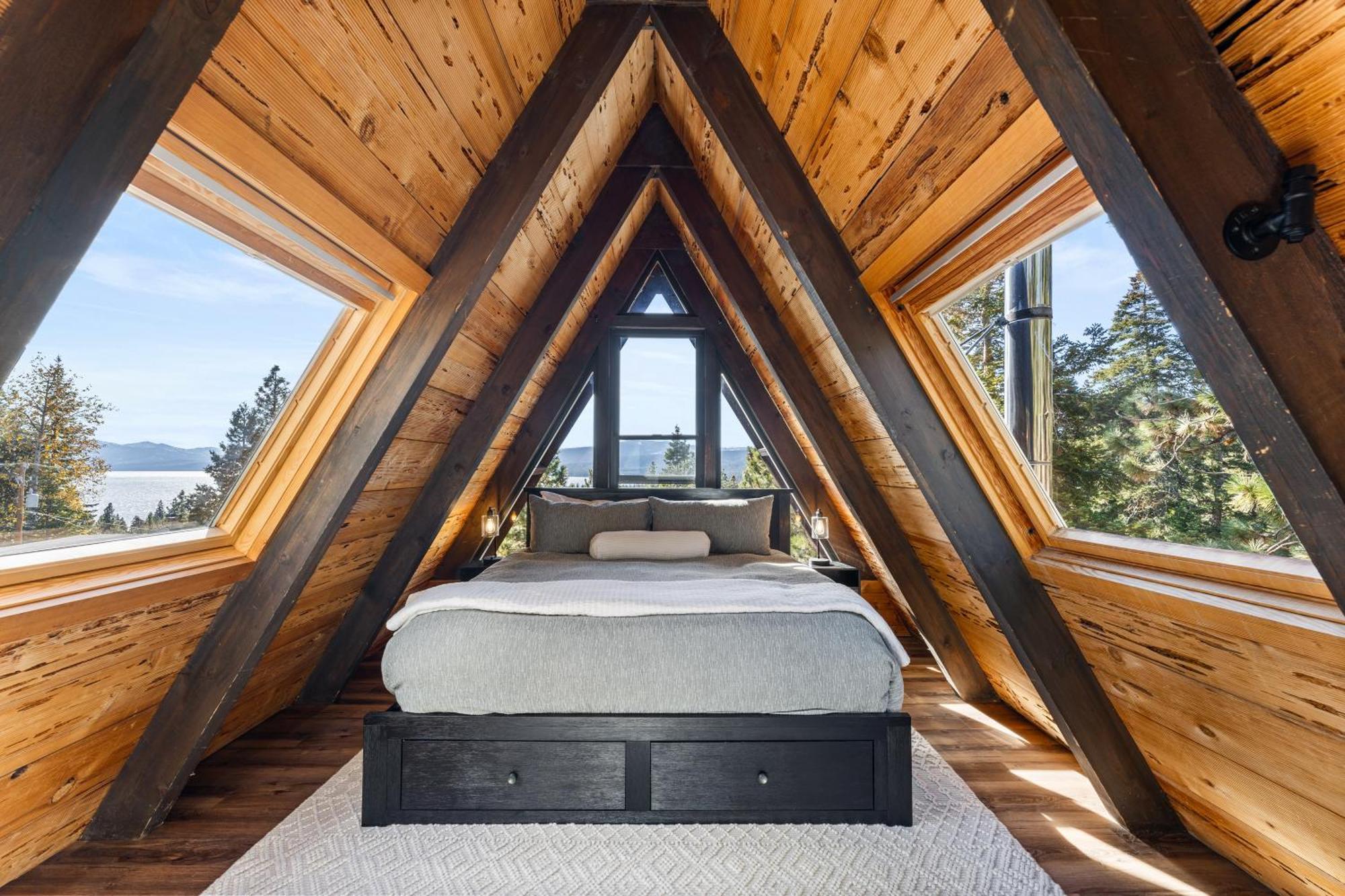 A-Frame Cabin With Hot Tub & Close To Lake Tahoe Tahoe City Exterior photo
